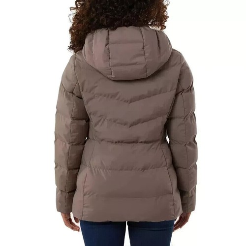32 Degrees Women's Hooded Winter Tech Jacket, Purple, XXL - Picture 3 of 4