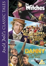 ROALD DAHLS MOVIE TALES DVD Danny The Champion Of The World Witches Willy Wonka