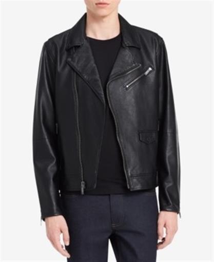 calvin klein leather jacket price