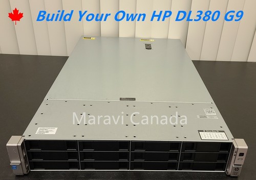 HP HPE DL380 G9 2U Server 12 LFF BAYS 2x E5-2630 V3 P840AR 4GB RAID 2x 800W PSU - 第 1/2 張圖片