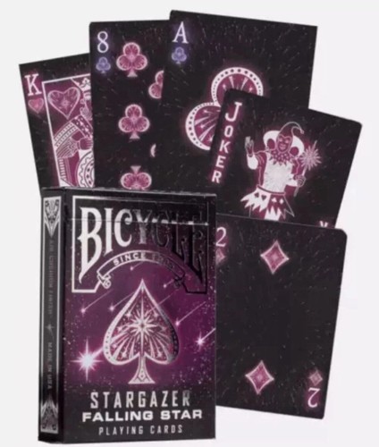 Lot of 4 Collectible BICYCLE Playing Cards 2-DISNEY VILLAINS, CYPHER STARGAZER - Picture 15 of 16