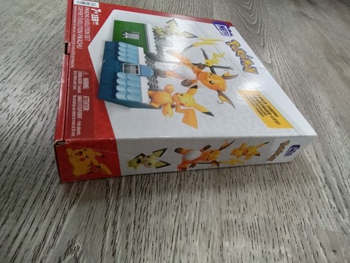 MEGA Bloks Pokemon Pikachu Evolution Set New In Opened Box Building Toy Pokémon - Picture 11 of 12