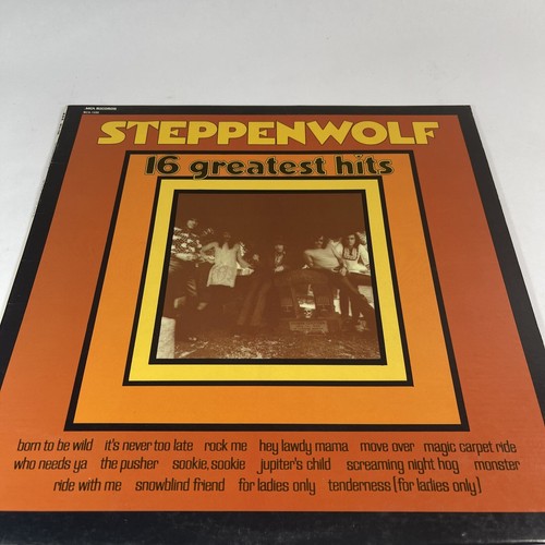 Steppenwolf 16 Greatest Hits LP Rock Acid12" 33 RPM Vinyl Record - Picture 3 of 9