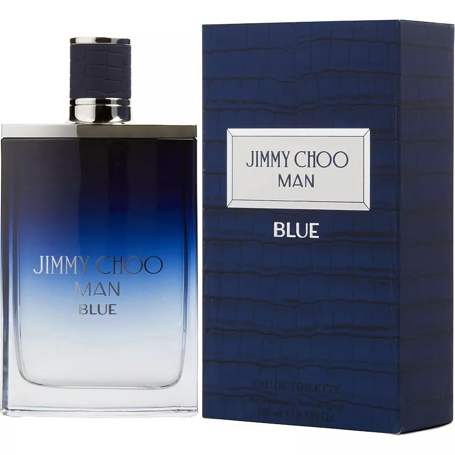 Jimmy Choo Man Blue by Jimmy Choo Eau De Toilette 3.3oz/100ml Spray New  With Box