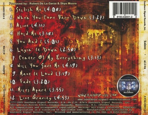 Kainos - Alive (CD) - Picture 2 of 2