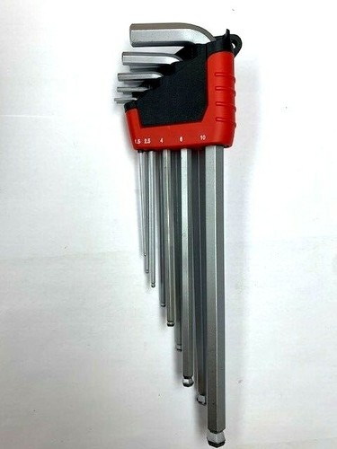 WIHA 66990 9 PIEZAS ANILLO MÁGICO TORNILLO SUJETADOR EXTREMO BOLA LLAVE HEXAGONAL JUEGO MÉTRICO 1.5-10M - Imagen 5 de 5