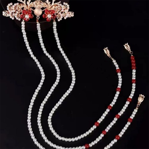 Hanfu Hair Accessories Chinese Style Tassel Hair Clip Hairpin Fairy Headwear - Picture 15 of 16