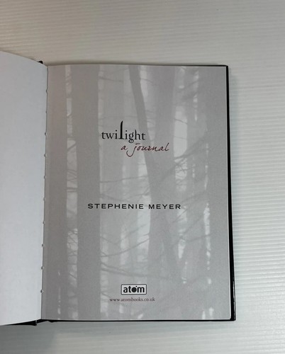 The Twilight Journals set 4 keepsake journals/books in collectible tin Unmarked - Bild 7 von 7