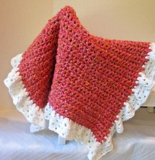 Handmade-Crochet-Baby Girl Blanket