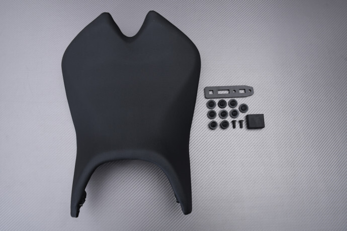 Selle avant Aprilia RS 660 et Tuono Factory 2020-2025 noire en simili cuir