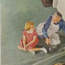 1952 Masland Broadloom Carpets Rug Home design photo art decor vintage print ad 