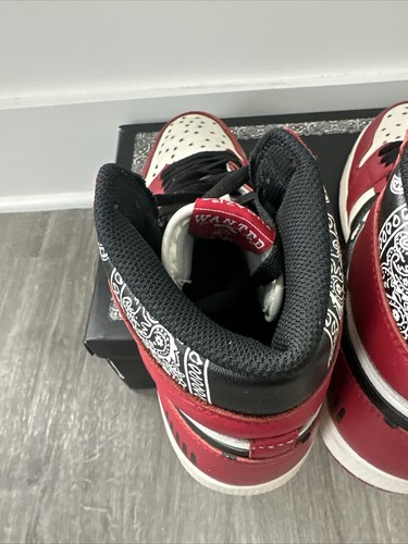 Größe 10 - 2019 Fugazi One in The Chamber Rot Weiß Chicago Colorway GEBRAUCHT - Bild 7 von 18