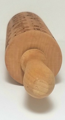 Star Wars Themed Embossed Wood Dough Rolling Pin Yoda Darth Vader Leia Luke R2D2 - Picture 6 of 7
