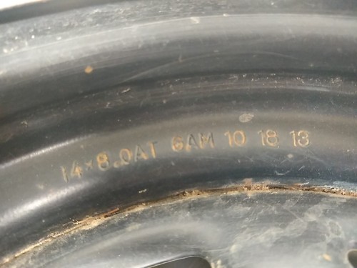 Arctic Cat Prowler 700 09-11 / 500 14-15 Rear Wheel Rim 14x8.0 4x115 24080809 - Picture 3 of 5