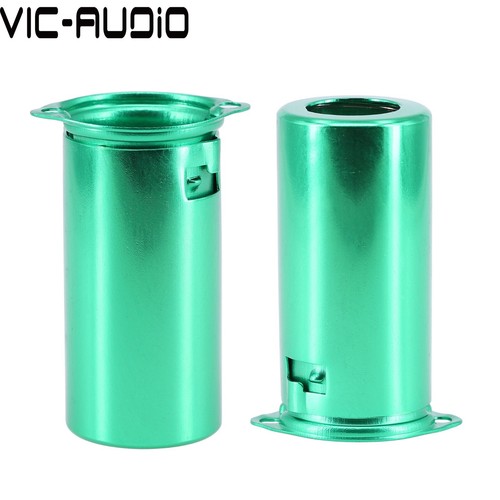 2PCS 9Pin Tube Shield Aluminium 9G-55 For E88CC 6922 12AU7 12AX7 ECC83 6N1 Tube - Picture 6 of 20