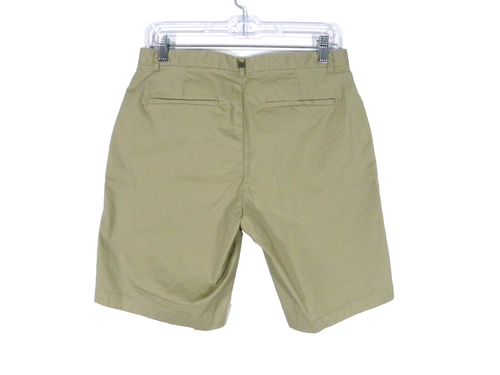 Calvin Klein Men's Bermuda Shorts Size 30 Flat Front Mid-Rise Stretch Beige - Picture 4 of 4