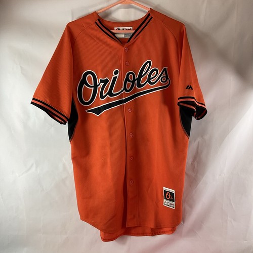 Majestic Baltimore Orioles Manny Machado #13 Jersey Size 44 MLB Cool Base