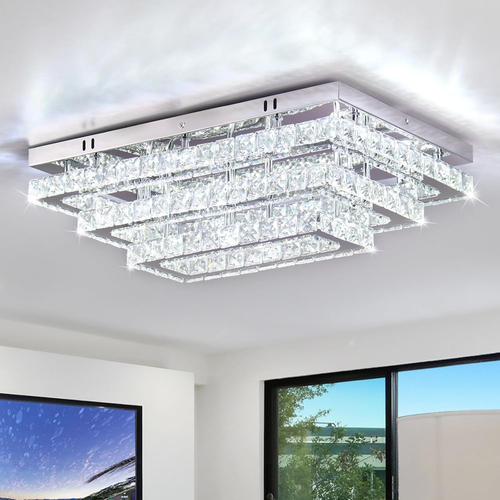 Lampara LED De Techo Modernas Elegante Luces Para Sala Cocina Comedor Cuarto - Picture 7 of 12