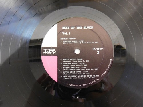 BEST OF THE BLUES~VOL.1~T-Bone Walker Album-IMPERIAL #LP 12257 FREE SHIPPING - Picture 4 of 6