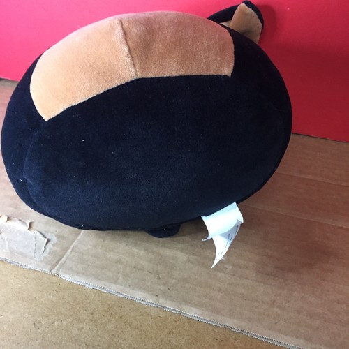 Squishmallow Mateo The Rottweiler 8" Plush Kellytoy Black - Picture 6 of 7