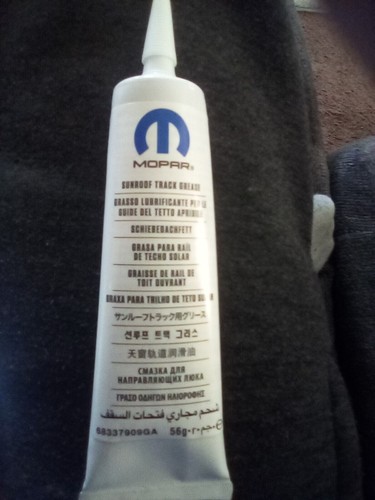 Mopar sunroof track grease 56 g 68337909GA