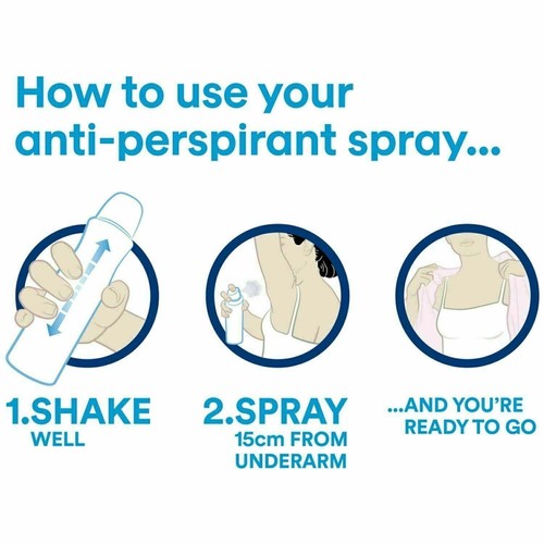Dove Go Fresh Pomegranate & Lemon Anti-Perspirant Spray, 150 ml (Pack of 6) - Picture 2 of 2