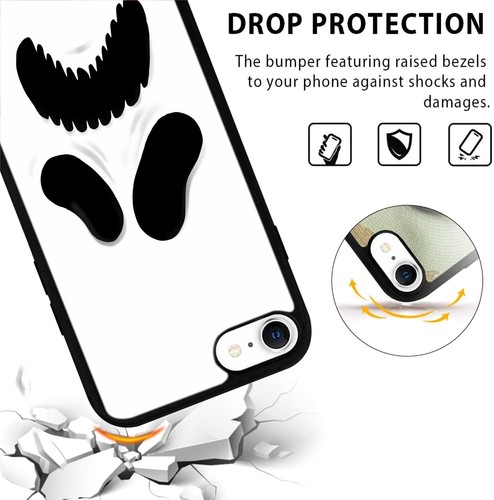 For Apple iPhone Samsung Galaxy Plastic Case Ghost Face - Picture 64 of 240