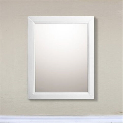 24 in Mirror cabinet-wood-white