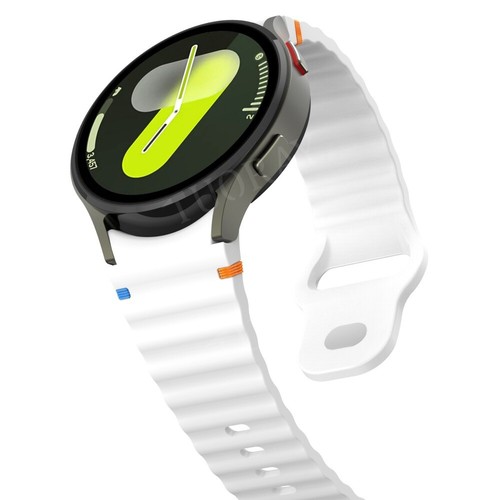Für Samsung Galaxy Watch 7 6 5 4 FE 40/44mm 6 Classic Sport Silikon Uhrenarmband - Picture 45 of 96