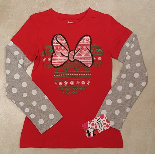 Girls Christmas Long Sleeve T-Shirts: XS-S-M-L-XL - Picture 4 of 9