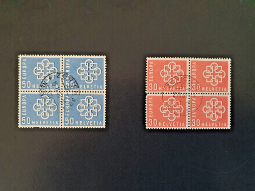 SWITZERLAND HELVETIA BLOCK 4S