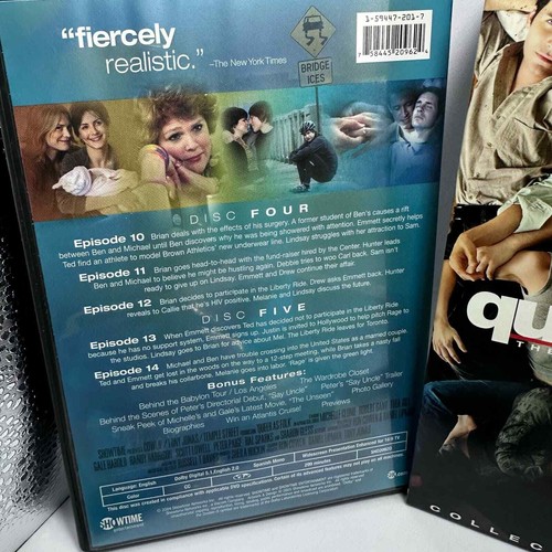 Queer as Folk The Complete Fourth Collector Edition DVD 5 Disc Set 2004 Showtime - Picture 4 of 13