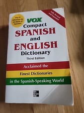 Vox Compact Spanish and English Dictionary, 3rd Edition - Vox - Paperback - ...
