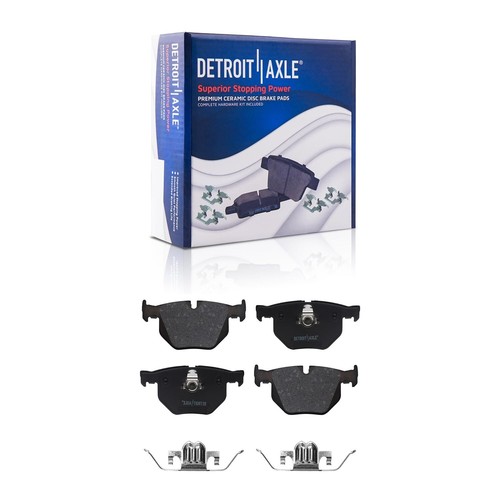 Front Rear Brake Pads Set for 2010 2012 2013 2014 2015 2016 2017 2018 BMW X5 X6 - Picture 4 of 7