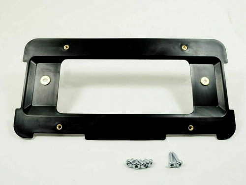 10 License Plate Tag Mount Frame Holder Bumper Brackets for BMW + 6 Screws New - Picture 1 of 23