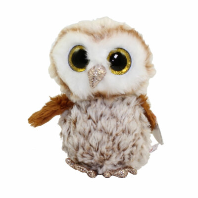 Glitter Eyes - MWMTs Boo Toy TY Beanie Boos OWLETTE the Owl 6 inch