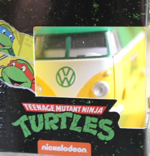 Jada 1:32 Ninja Turtles 1961 Volkswagen Bus FNQHotwheels F3787 - Picture 3 of 5