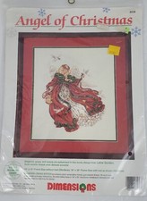 Dimensions Angel of Christmas Counted Cross Stitch Kit #8436 New SEALED