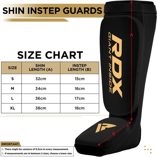 RDX Shin Protectores Muay Thai Pierna Empeine Mma Kickboxing Marcial Artes Pads - Imagen 4 de 19