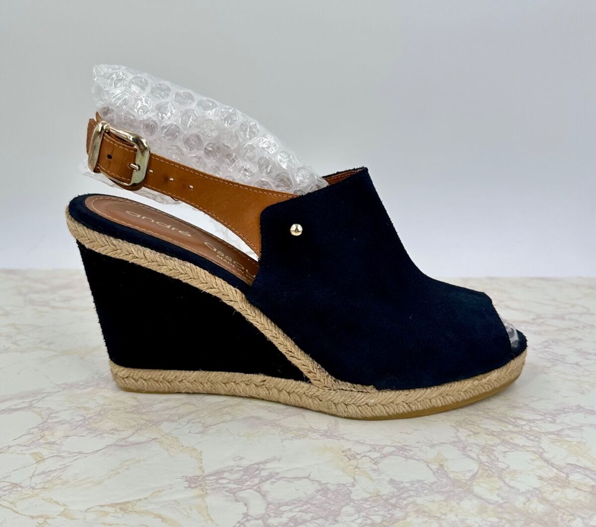 Andre assous deals espadrille wedge