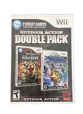 Nintendo Wii Game Outdoor Action Double Pack American Bird Hunt Xtreme Fishing