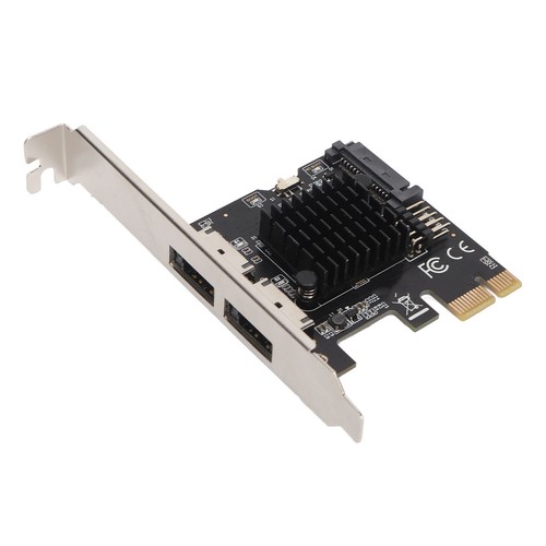 PCIE do zasilania karty rozszerzeń ESATA 2 porty 6,0 Gbps obsługa wtyczki hot swap i SLS - Zdjęcie 16 z 22