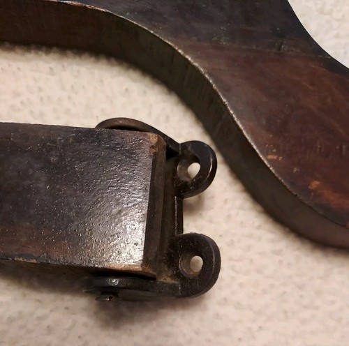 Antique Parlor Pump Reed Organ Knee Pedals Swells Solid Wood - Matching pair (2) - Picture 3 of 10