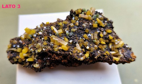 ► WULFENITE MIMETITE CM. 7.76 x CM 4.35 x CM 2.14 MEXICO QUALITA' AAAA+ ◄ - Bild 5 von 8