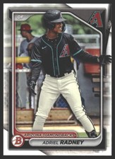 Adriel Radney #BD-136 2024 Bowman Draft Arizona Diamondbacks