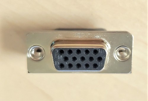 Conectores TE AMP VGA 15 posiciones D-Sub 1-1734530-1 paquete a granel de 2 - Imagen 2 de 5