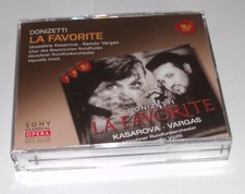 CD BOX mit 2 CD´s DONIZETTI LA FAVORITE MARCELLO VIOTTI Kasarova Vargas