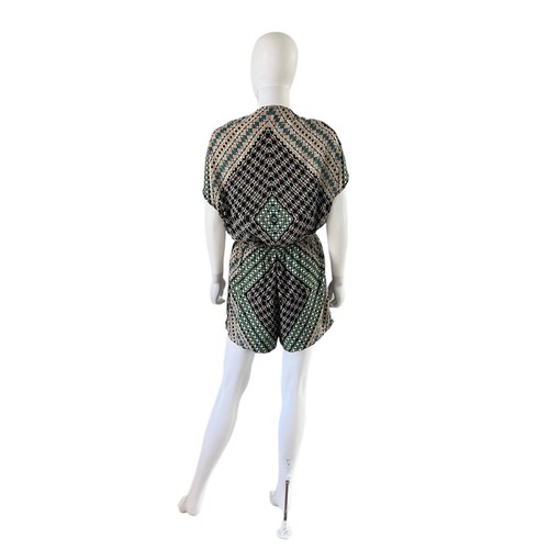 Eight Sixty Geo Print Romper Large - Picture 2 of 4