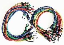 20 ATE PRO TOOLS 36" BUNGEE CORDS TIE DOWN ELASTIC STRAP ASSORTED COLORS 92008