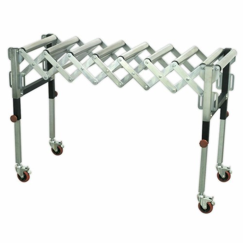 Sealey verstellbarer Rollenständer 450-1300 mm 130 kg Tragkraft Werkstatt Lager - Bild 4 von 4